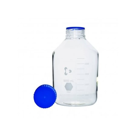 Dwk Life Sciences GLS 80 Media Bottles, 5000ml, 1 ea 249421-5000